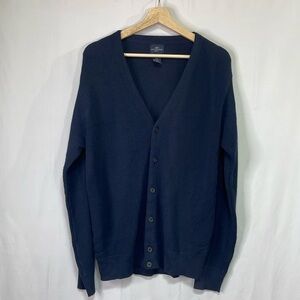 🎲dockers golf, dark navy blue V-neck cardigan
